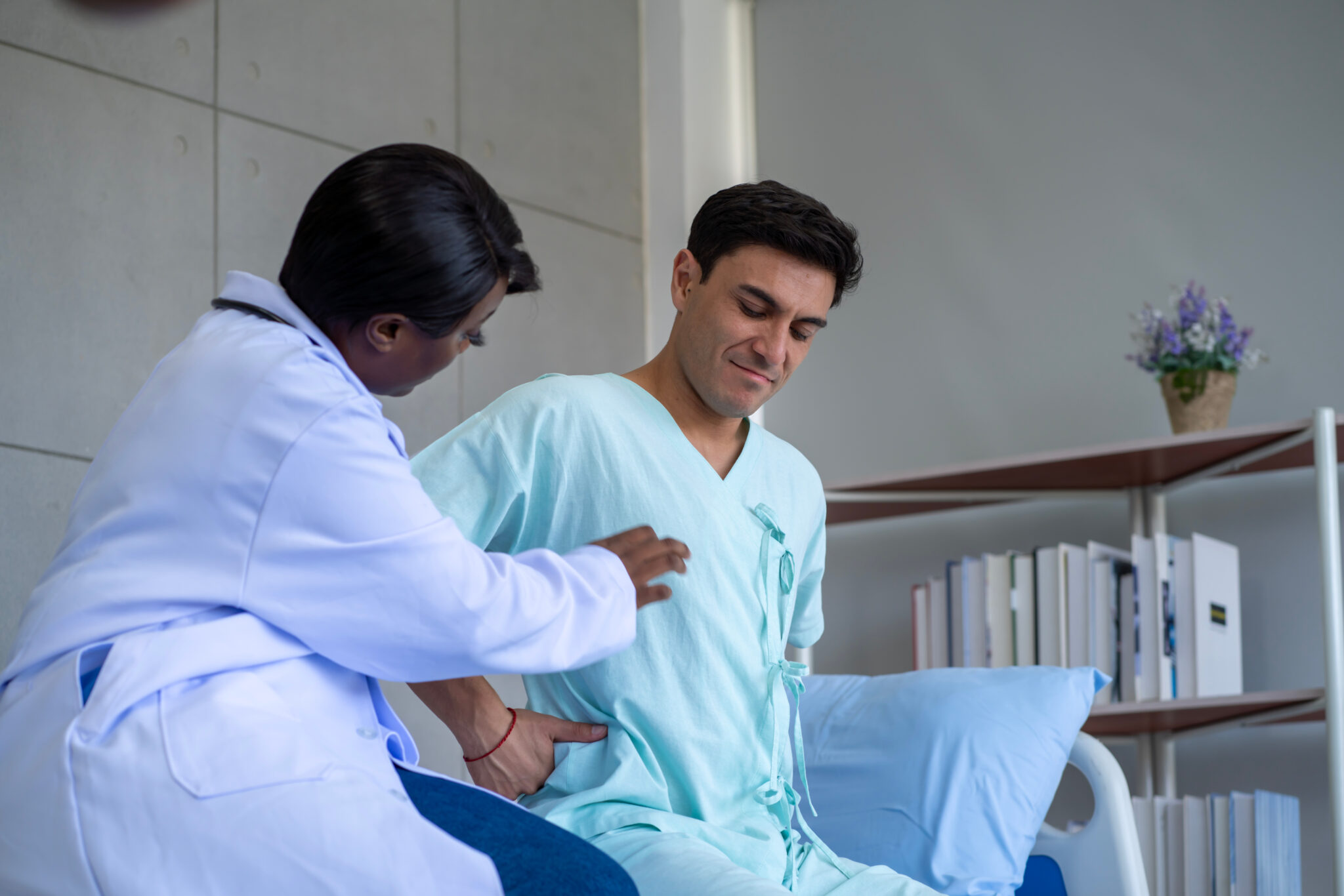 Relies on medication, rest, and basic procedures